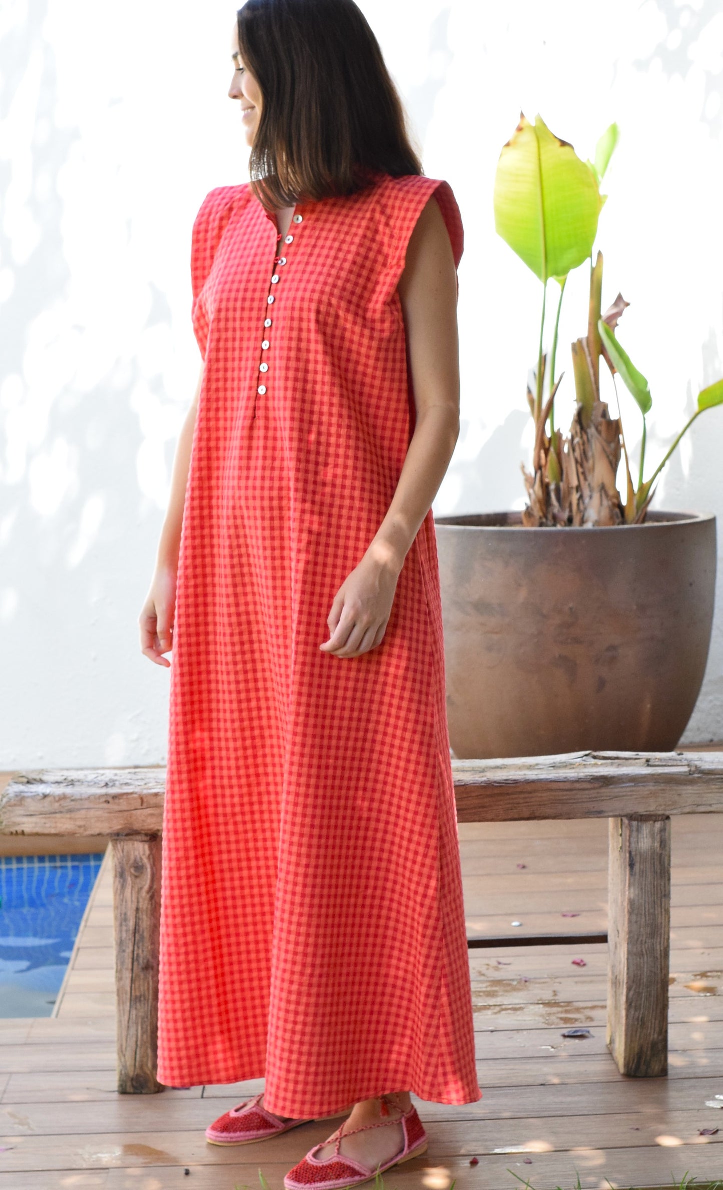 VESTIDO ISABELA - VICHY - PREORDER 11 JUNIO