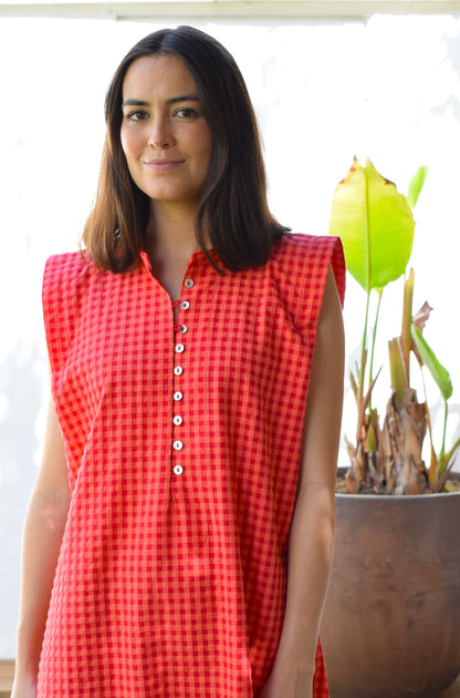 VESTIDO ISABELA - VICHY - PREORDER 11 JUNIO