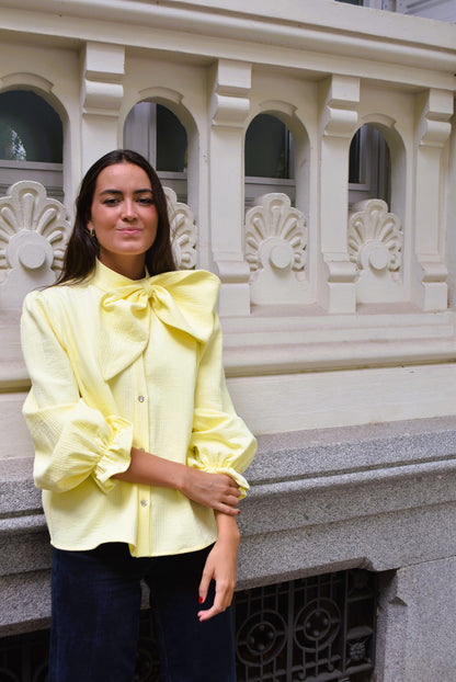 RAFAELA BLOUSE - YELLOW -