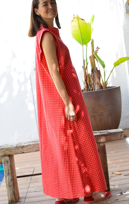 VESTIDO ISABELA - VICHY - PREORDER 11 JUNIO