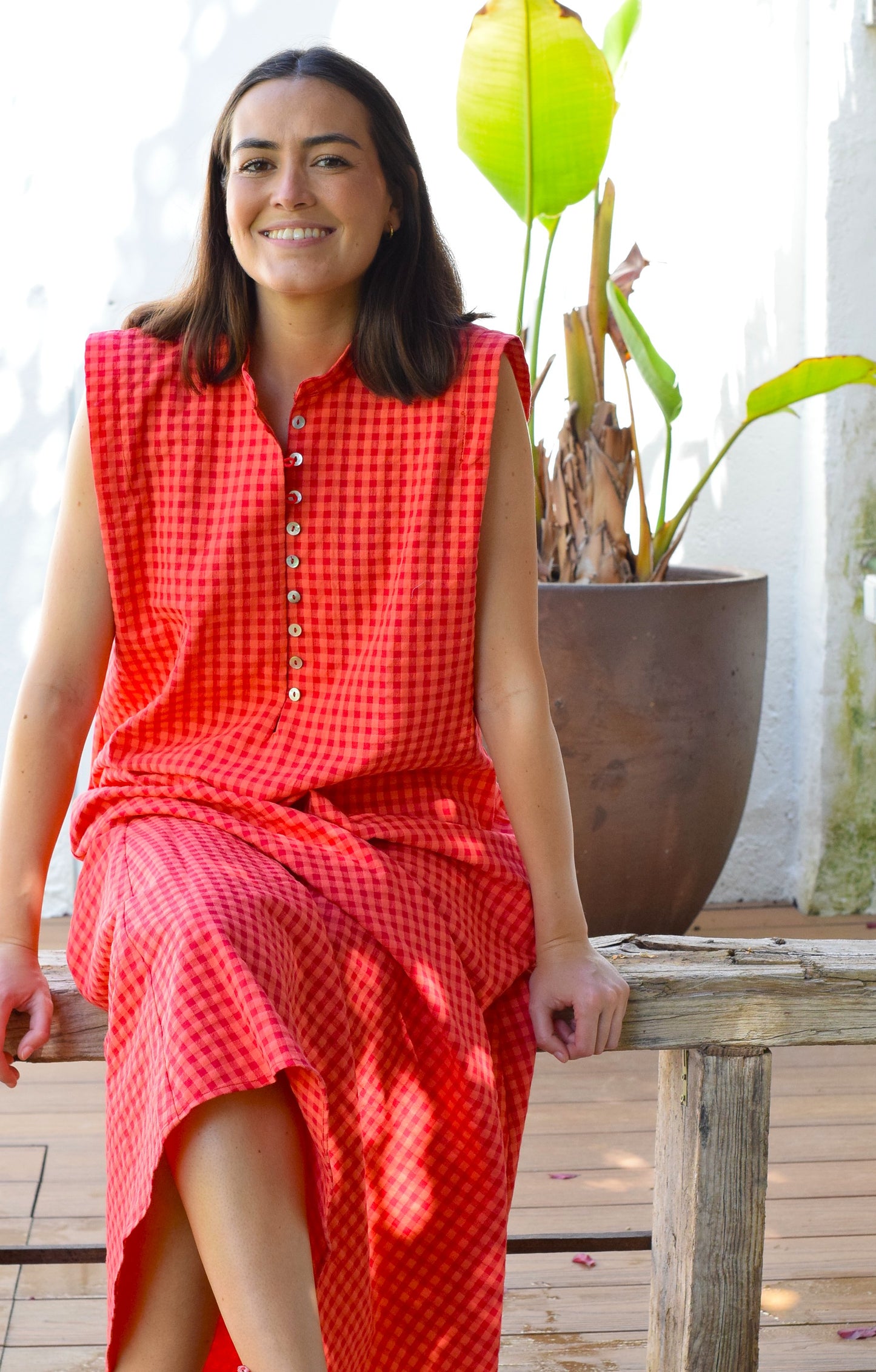 VESTIDO ISABELA - VICHY - PREORDER 11 JUNIO