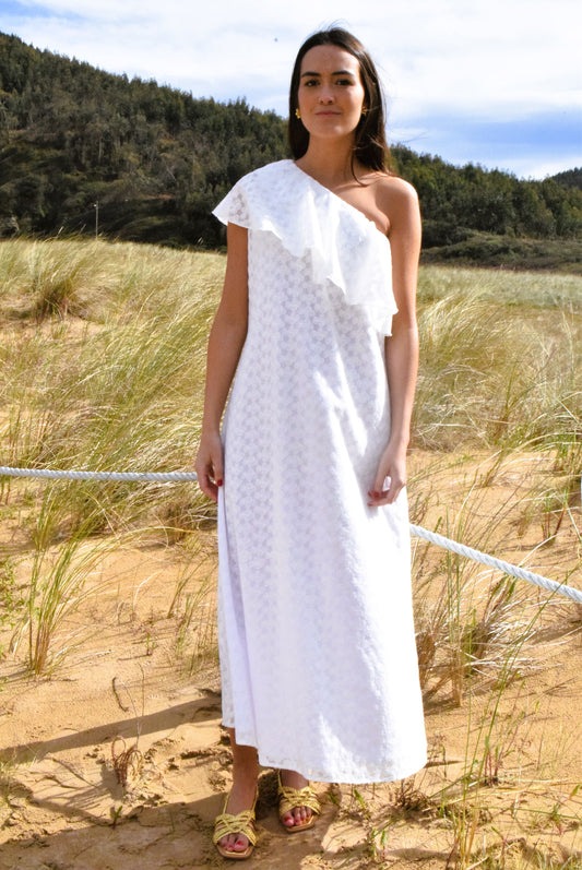 VESTIDO FERNANDA - BLANCO -