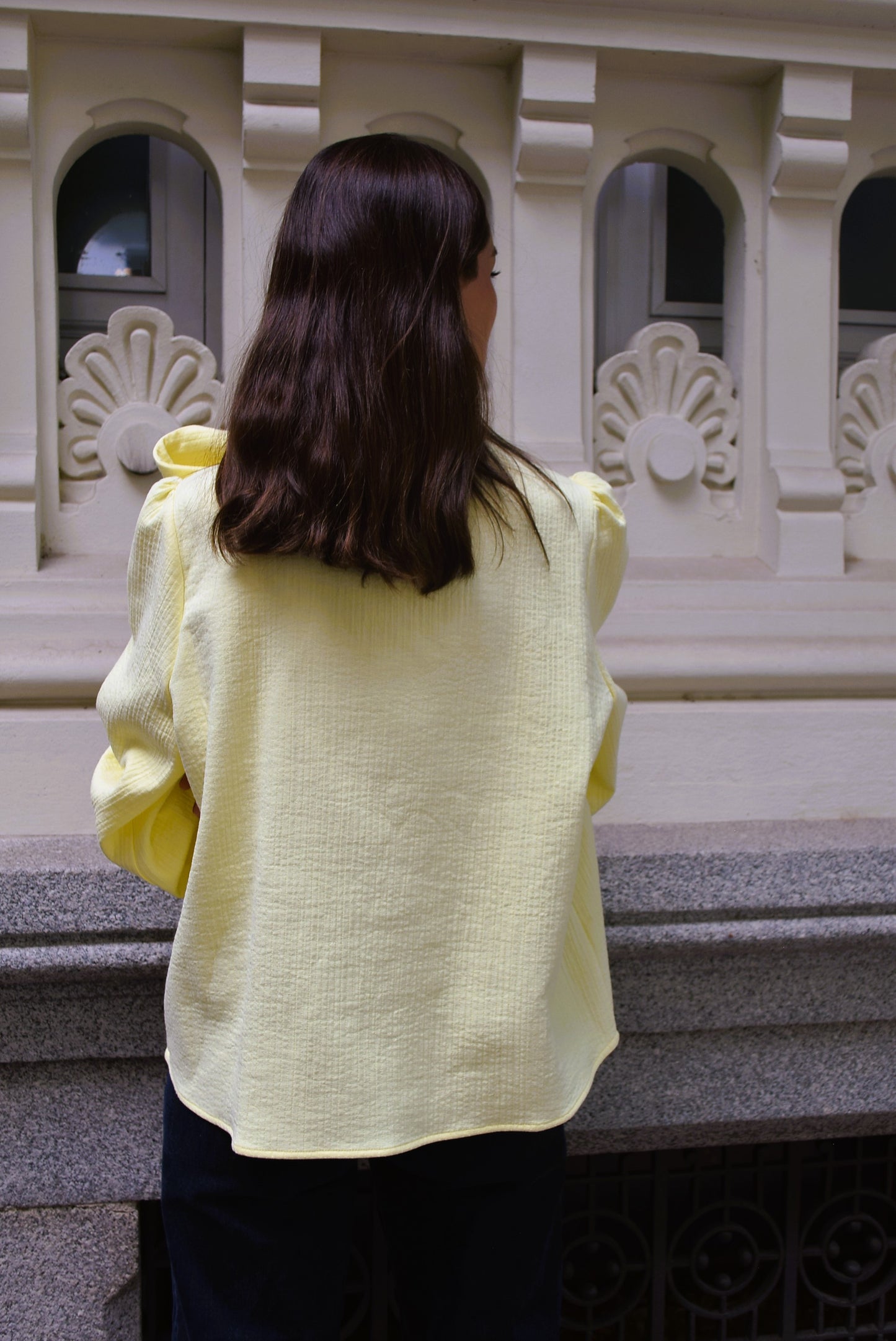 RAFAELA BLOUSE - YELLOW -