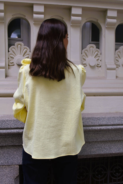 RAFAELA BLOUSE - YELLOW -