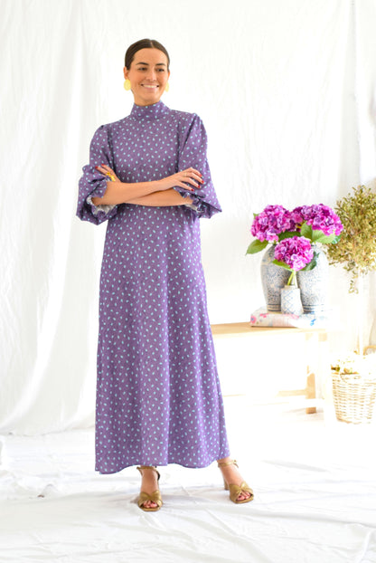 VESTIDO CLEMENTINA - MORADO -
