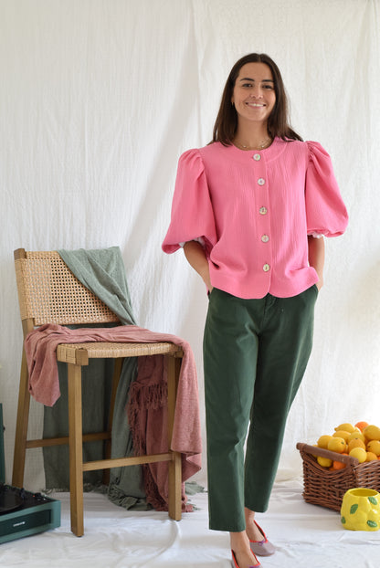 BLUSA HILDA - ROSA -