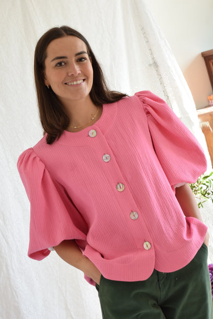 BLUSA HILDA - ROSA -