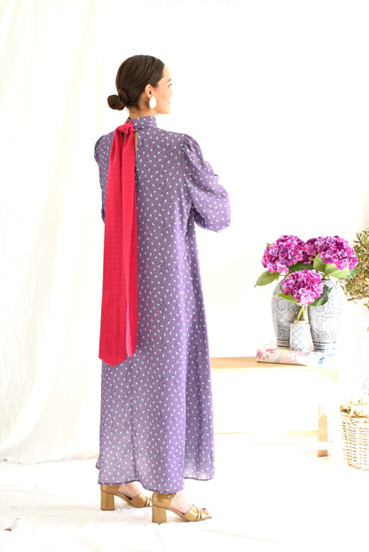 VESTIDO CLEMENTINA - MORADO -