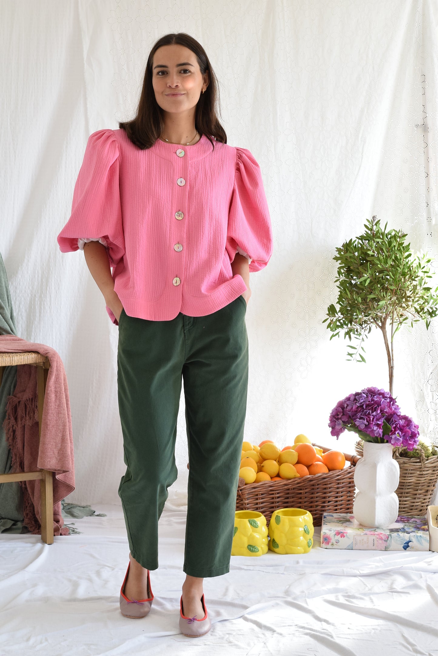 BLUSA HILDA - ROSA -