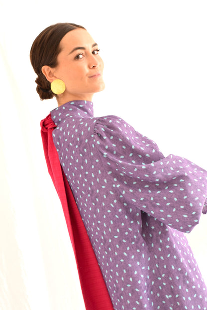 VESTIDO CLEMENTINA - MORADO -