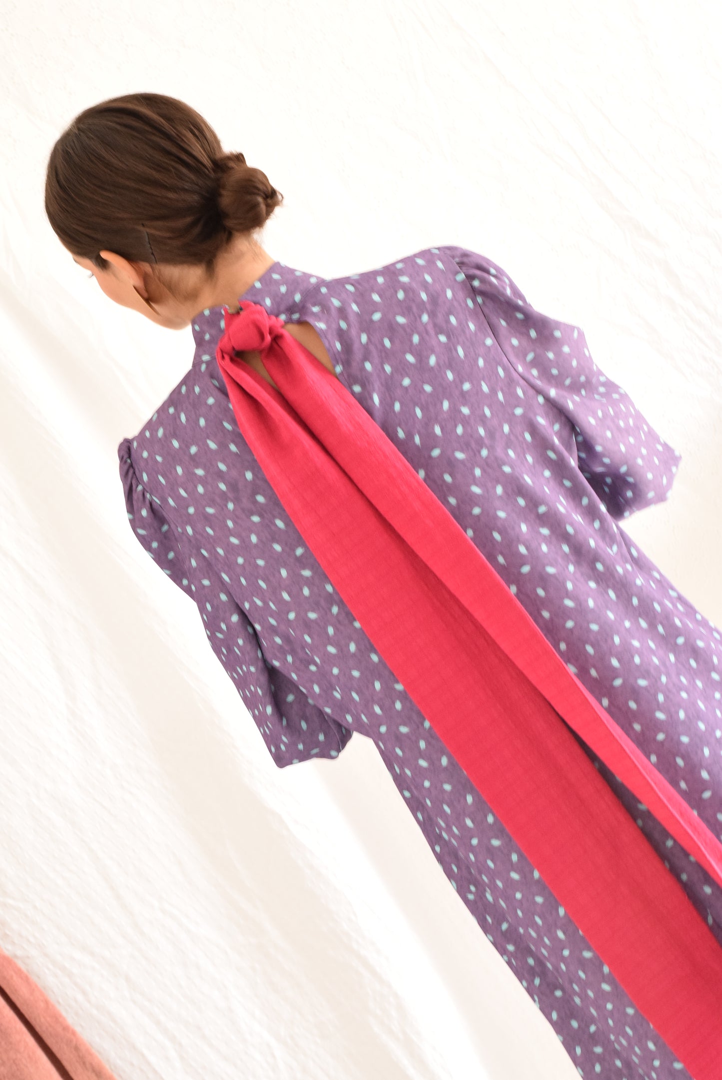 VESTIDO CLEMENTINA - MORADO -