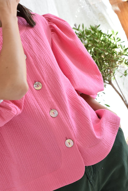 BLUSA HILDA - ROSA -