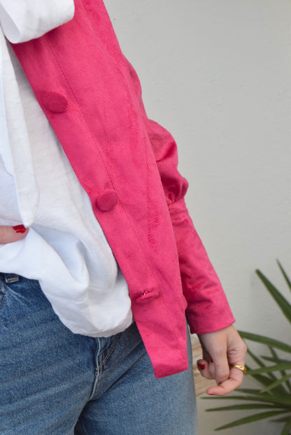 BLUSA FABIOLA CERRADA - ANTELINA FUCSIA -