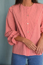 Cargar imagen en el visor de la galería, BLUSA ISABEL - VICHY ROSA
