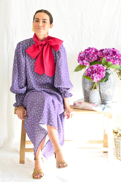 VESTIDO CLEMENTINA - MORADO -