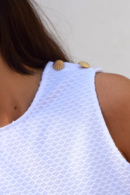 TOP NATALIA - PIKE BLANCO - PREORDER 22 DE MAYO