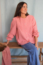 Cargar imagen en el visor de la galería, BLUSA ISABEL - VICHY ROSA

