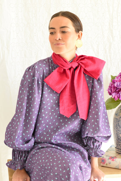 VESTIDO CLEMENTINA - MORADO -