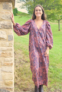 MONO PAULINA - MOTITAS GRANATE -