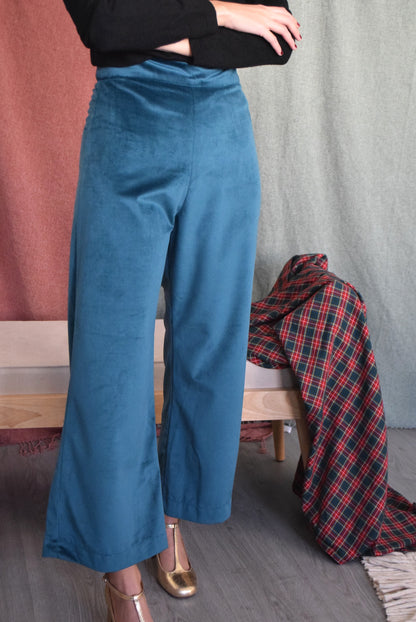 Pantalones terciopelo verde