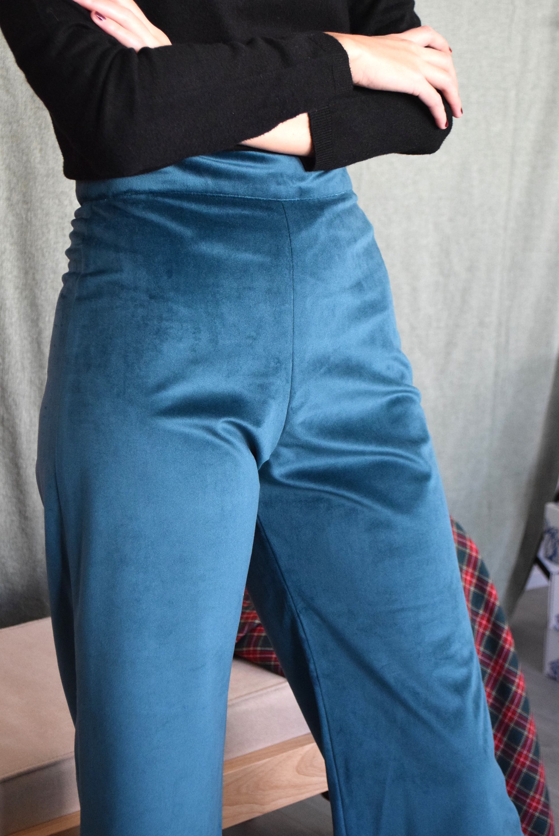 Pantalones terciopelo verde