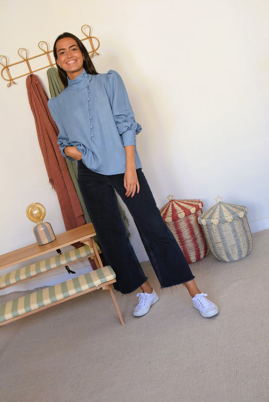 BLUSA VICTORIA - VAQUERA CLARA -