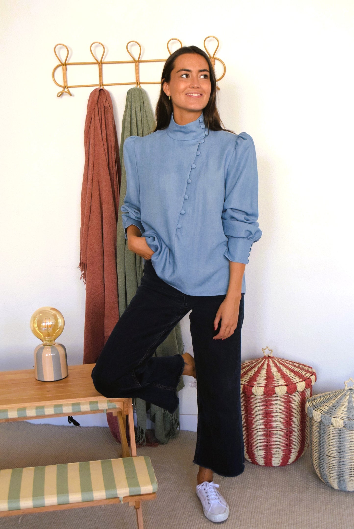 BLUSA VICTORIA - VAQUERA CLARA -