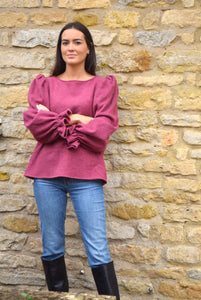 JERSEY FEDERICA - GRANATE -