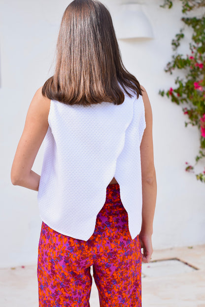 TOP NATALIA - PIKE BLANCO - PREORDER 22 DE MAYO