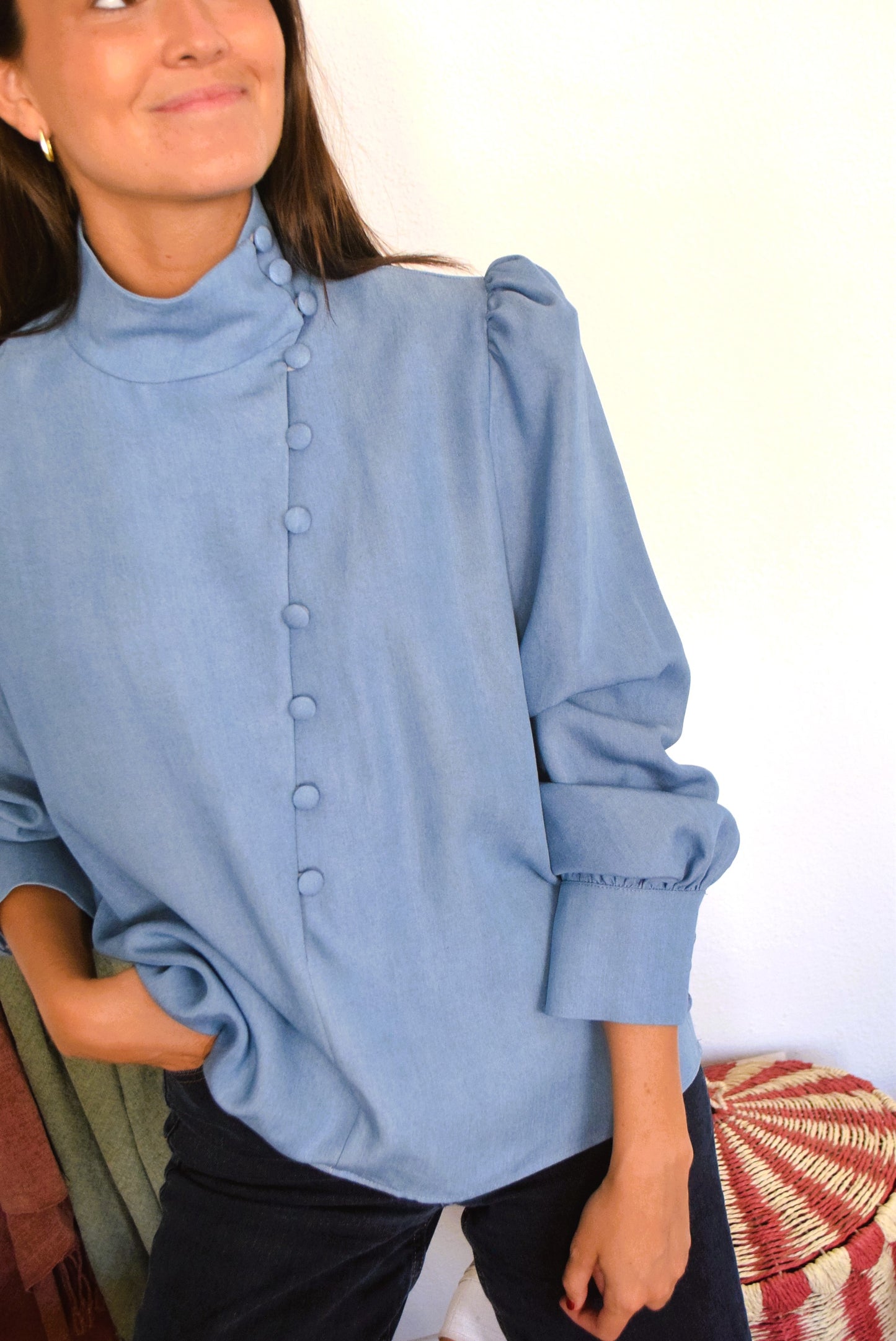 BLUSA VICTORIA - VAQUERA CLARA -