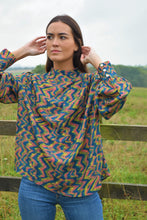 Cargar imagen en el visor de la galería, BLUSA MICAELA - ZIGZAG -
