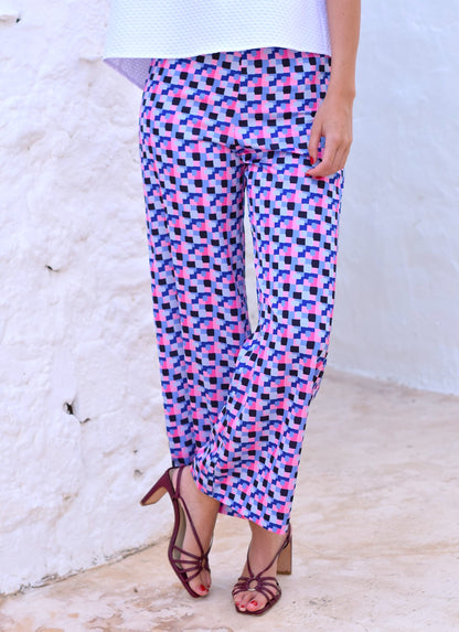 PANTALONES SOL -  AZUL Y ROSA - PREORDER 5 JULIO