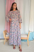 Cargar imagen en el visor de la galería, VESTIDO JIMENA - FLORECITAS -

