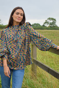BLUSA MICAELA - ZIGZAG -