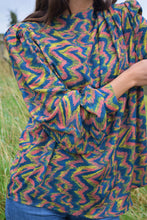 Cargar imagen en el visor de la galería, BLUSA MICAELA - ZIGZAG -
