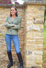 Load image into Gallery viewer, BLUSA FABIOLA - MINIVICHY VERDE Y AZUL -
