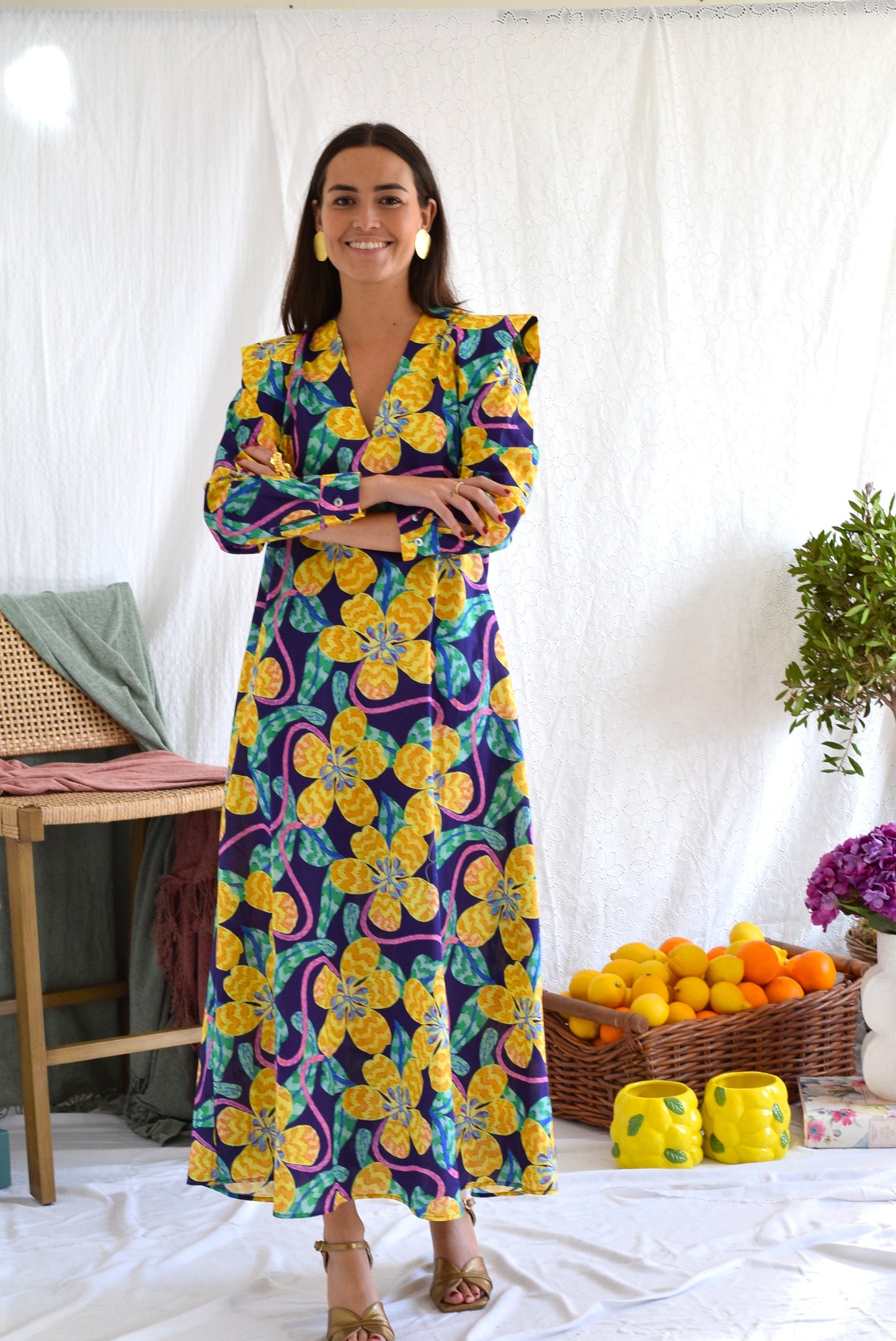 VESTIDO CARLOTA - LIBERTY -