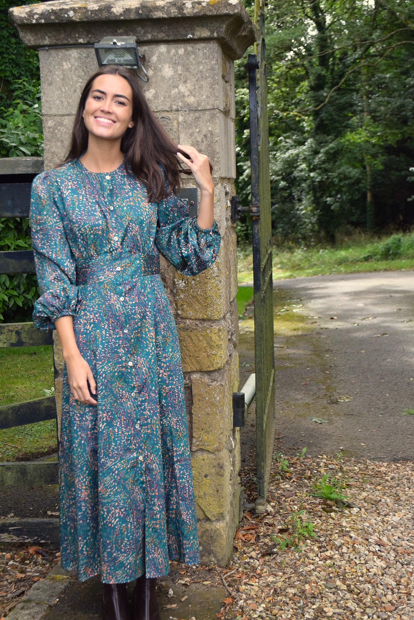 VESTIDO JIMENA - VERDE -