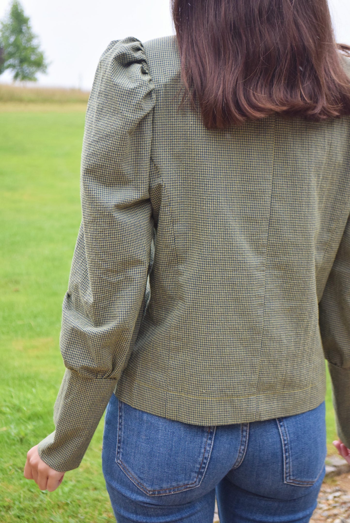 BLUSA FABIOLA - MINIVICHY VERDE Y AZUL -