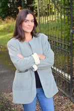 Load image into Gallery viewer, CHAQUETA MACARENA - PANA VERDE-
