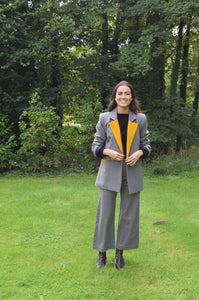 PANTALONES SOL - CUADRO AMARILLO -