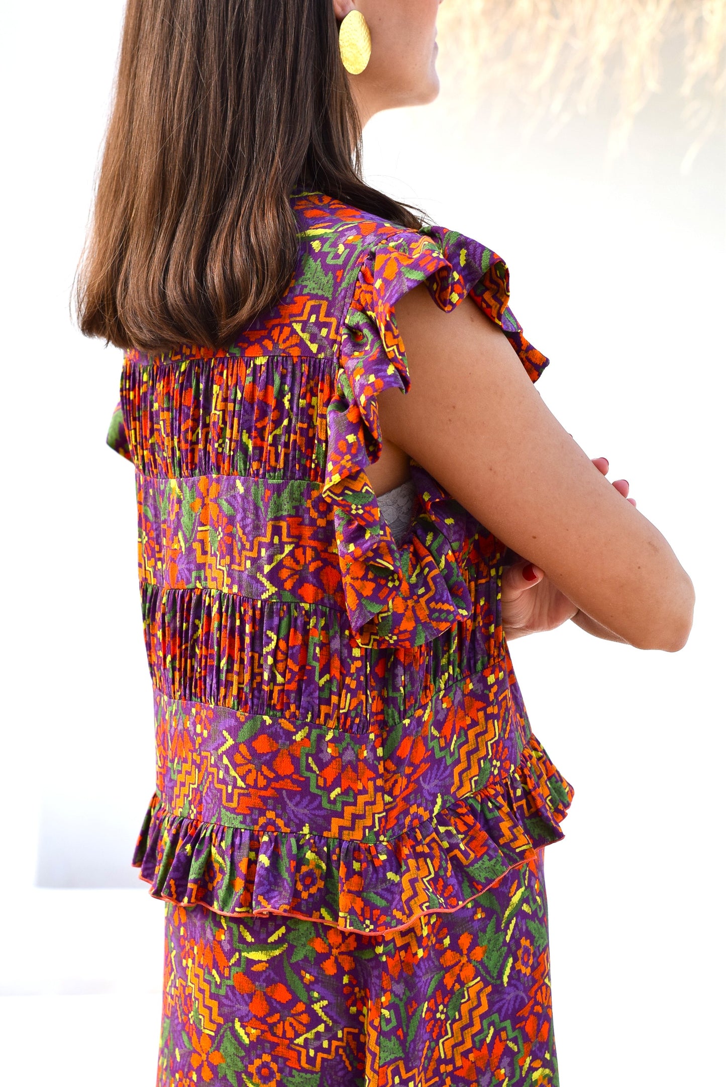 VESTIDO MARCELA - MORADO - PREORDER 22 DE MAYO
