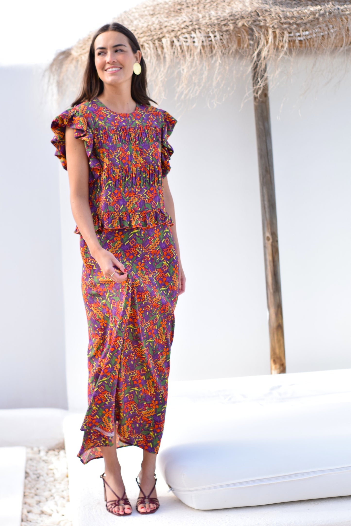 VESTIDO MARCELA - MORADO - PREORDER 22 DE MAYO