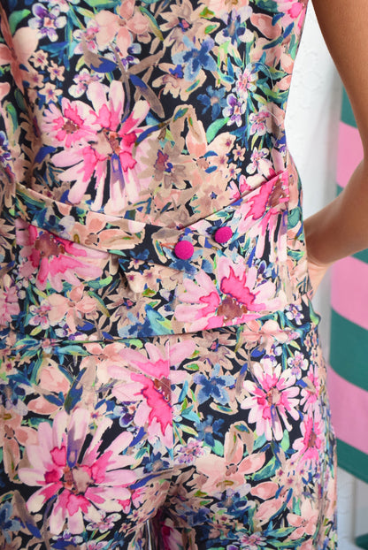 ITZIAR PANTS - FLOWERS -