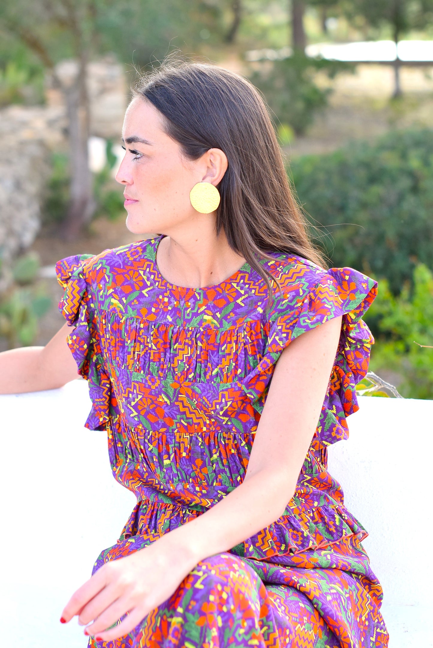 VESTIDO MARCELA - MORADO - PREORDER 22 DE MAYO