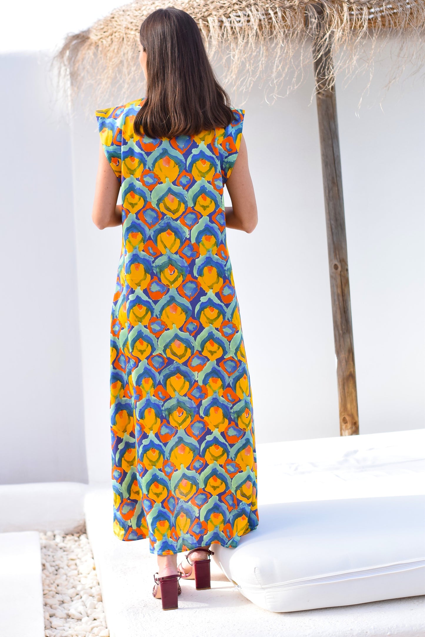 VESTIDO CARLOTA - VERDE - PREORDER 22 DE MAYO