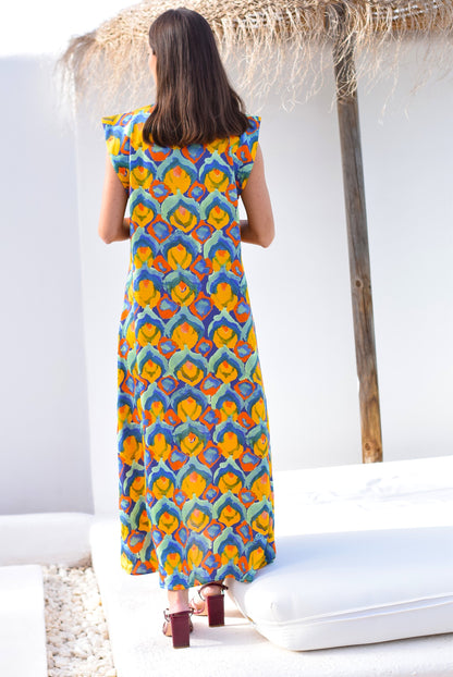 VESTIDO CARLOTA - VERDE - PREORDER 22 DE MAYO