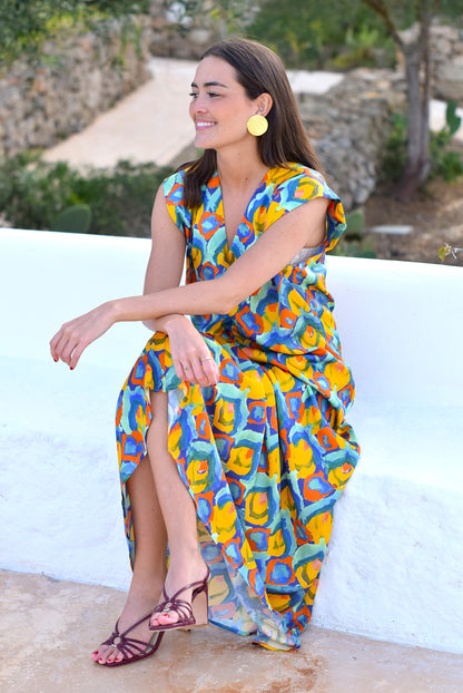 VESTIDO CARLOTA - VERDE - PREORDER 22 DE MAYO