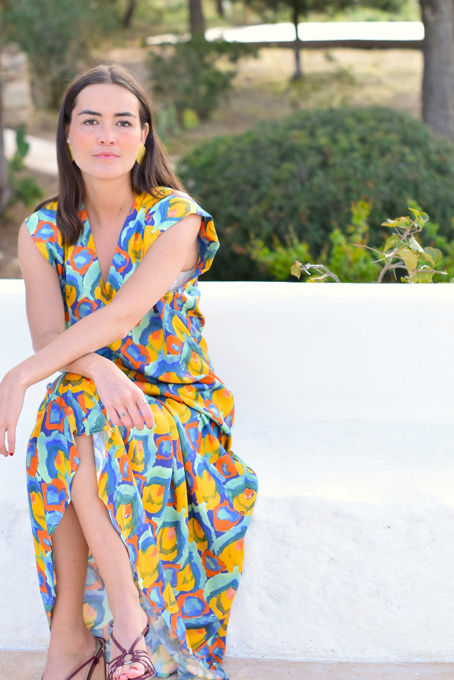 VESTIDO CARLOTA - VERDE - PREORDER 22 DE MAYO