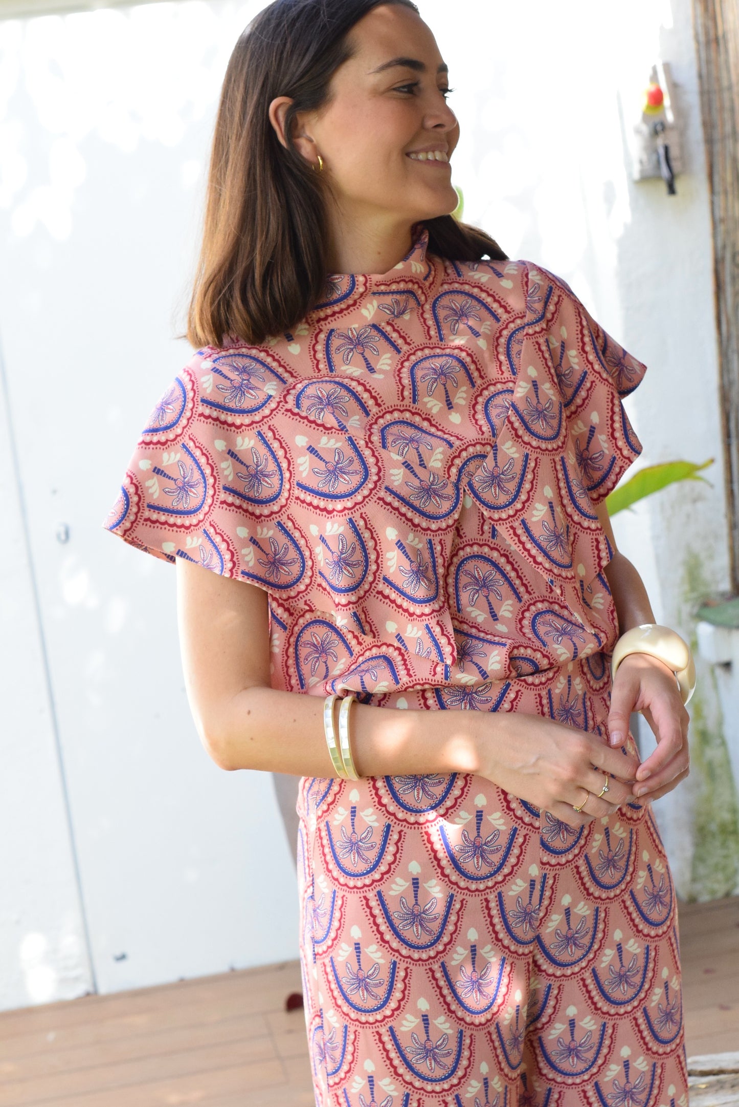 BLUSA FLAVIA - PALMERAS